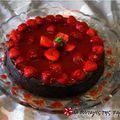 Cooksnap από maria papathoma στη συνταγή Δροσερό γλυκό με σοκολάτα και φράουλες