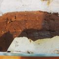 El cooksnap de Andy Araya cuando hizo Brownie plátano y avena.
