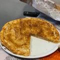 El cooksnap de Bea San Mateo cuando hizo Empanada de jamón York y queso.