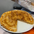 El cooksnap de Bea San Mateo cuando hizo Empanada de jamón York y queso.