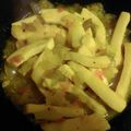 El cooksnap de Mery cuando hizo Calamares en salsa con vino.