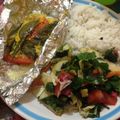 El cooksnap de Carmen Palomino cuando hizo Pescado Estilo Rick Huss.