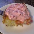 jackieg8769's cooksnap of when they made momma' s freakishly easy pineapple cake.
