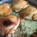 El cooksnap de Adriana Espinoza cuando hizo Arroz con pollo.