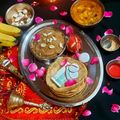 Priya vishnu Varshney का कुकस्नैप जब उन्होंने नवमी भोग प्रसाद (navami bhog prasad recipe in Hindi) बनाया था।