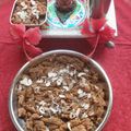 Sangita Vyas's cooksnap of when they made ઘઉંના લોટનો શીરો.
