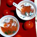 Anupama Maheshwari का कुकस्नैप जब उन्होंने टमाटर तुलसी का सूप (Tamatar Tulsi Ka Soup recipe in Hindi) बनाया था।