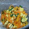 Cooksnap dari Kartika untuk resep Chinese Carrot Egg Stir-Fry