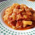 El cooksnap de Teresa cuando hizo Calabacín a la Riojana.