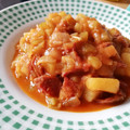 El cooksnap de Teresa cuando hizo Calabacín a la Riojana.