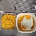 El cooksnap de Esmeralda Carabana cuando hizo Arroz con verduras y huevo frito.