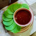 Cooksnap dari Azka Layyina untuk resep Serabi pandan kuah kinca