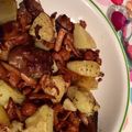 El cooksnap de Silvia Carballo cuando hizo Setas en Salsa verde (vegan).