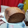 El cooksnap de Daniela Ramirez cuando hizo Queque en máquina de pan.