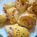 Tamira Cooksnap-ja, amikor elkészítette a(z) Szezámos háromszögek receptet.