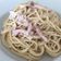El cooksnap de Marieta cuando hizo Spaghetti carbonara.