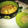 El cooksnap de Zaida TC @alquimiasfood cuando hizo Arroz salteado con soja.