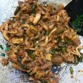 Cooksnap dari Mee untuk resep 205. Tumis Jamur Tiram Pedas