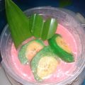 Cooksnap dari Faizatul Muniroh untuk resep Es Pisang Ijo Khas Makassar