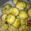 El cooksnap de Melo Pernicone cuando hizo Panes caprese.