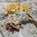 El cooksnap de Maria Luz Gonzalez cuando hizo Pollo al verdeo con crema.