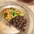 El cooksnap de Maricarmen Meza cuando hizo Arroz Yakimeshi con salsa Tampico.