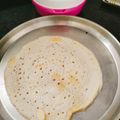 Khushi का कुकस्नैप जब उन्होंने सूजी का प्लेन डोसा (sooji ka plain dosa recipe in Hindi) बनाया था।