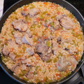 El cooksnap de Patricia A cuando hizo Arroz con Conejo.
