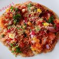  Vedangi Kokate's cooksnap of when they made Masala Chapati /roti.