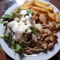Ági Magyar Cooksnap-ja, amikor elkészítette a(z) Gyros tál receptet.