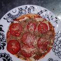 El cooksnap de Paulina Holguín cuando hizo Pizza en sartén con tortillas de trigo.