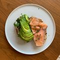 Min-Ju Wang 的 燻鮭魚酪梨三明治 cooksnap