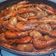 El cooksnap de Judith Alberich Frances cuando hizo Pollo con gambas (mar y montaña).