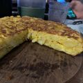 El cooksnap de Angie Ancarola cuando hizo Tortilla de Papas Con huevos.