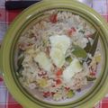 El cooksnap de Yenifer Arce cuando hizo Guiso de arroz y zapallito con queso.