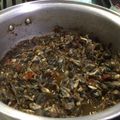 El cooksnap de Claudia Rojas cuando hizo Huitlacoche a la mexicana.