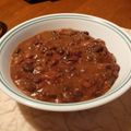 Atticus's cooksnap of when they made Hot Texas Chili.