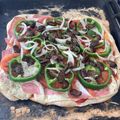 El cooksnap de Camilo Pavez cuando hizo Pizza con masa casera.