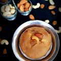 Mamta Malhotra's cooksnap of when they made Makhandi Halwa.