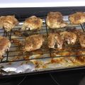 darren's cooksnap of when they made Crispy Baked Chicken Thighs.