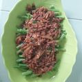 Cooksnap dari Purdiyanti Pratiwi untuk resep Tumis Baby Buncis Daging Cincang