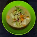 Cooksnap dari Sri Ekawati untuk resep Sayur sawi putih dan wortel masak santan