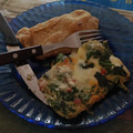El cooksnap de Victoria D'elias cuando hizo Tortilla al horno de espinaca y queso.