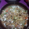 El cooksnap de marissette lopez cuando hizo Ensalada de garbanzos.