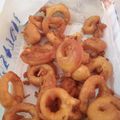 El cooksnap de Lore Leal cuando hizo Aros de cebolla fritos.