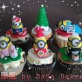 lisa.chen.547's cooksnap of when they made Despicable Me: Minion Cupcakes.