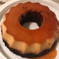 El cooksnap de Miriam Valente 🌺 cuando hizo Chocoflan o pastel imposible🌹.