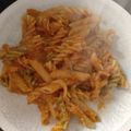 El cooksnap de José Pablo Garrido Suárez cuando hizo Macarrones integrales con atún y champiñones (en Thermomix).