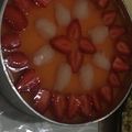 Cooksnap dari Aprilia untuk resep Strawberry Orange Pudding Cake