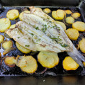 El cooksnap de Alberto Ferrer cuando hizo Lubina al horno.
